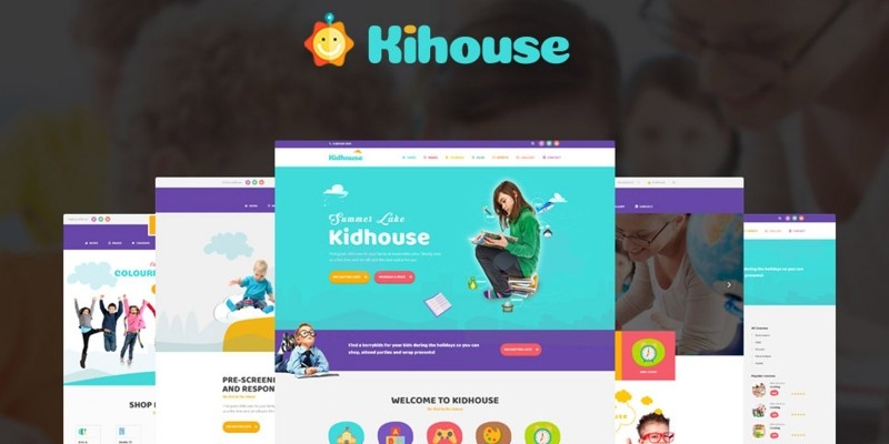 KidHouse - School Education WordPress Theme