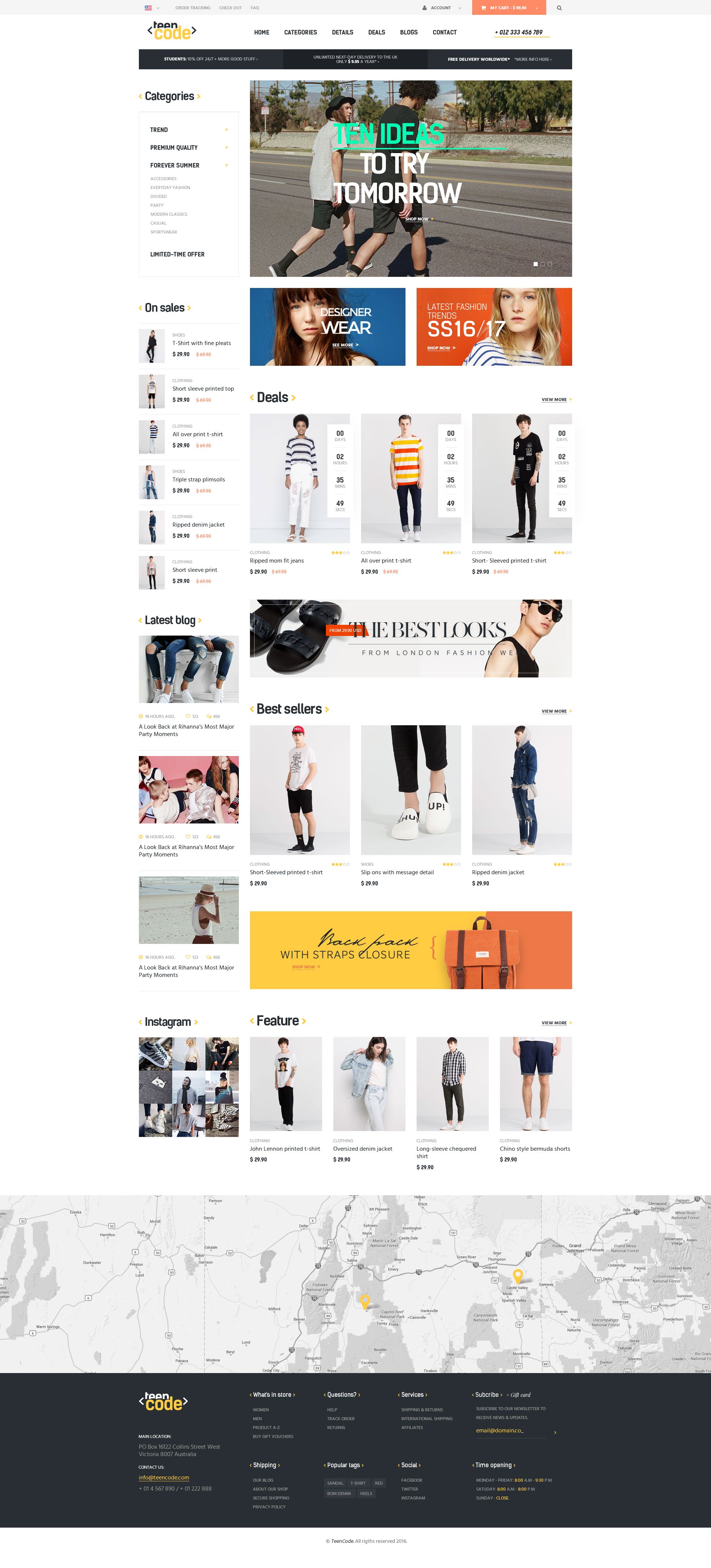 Teencode - Shopify Theme by Junothemes | Codester