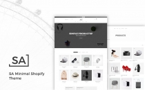 SA - Minimalist eCommerce Shopify Theme Screenshot 2