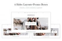 Jessica - Simple  And Elegant WordPress Theme Screenshot 2