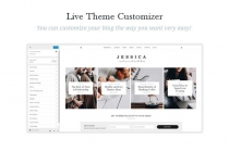 Jessica - Simple  And Elegant WordPress Theme Screenshot 3