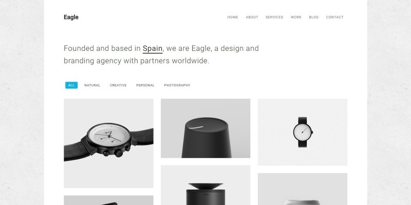 Eagle - Responsive Minimal WordPress Theme