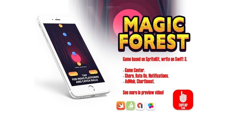 Magic Forest - iOS Game Sour e Code
