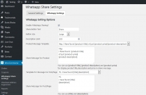 Whatsapp Share - WooCommerce Plugin Screenshot 3