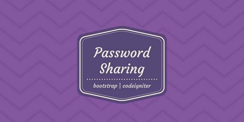 Password Sharing Management System