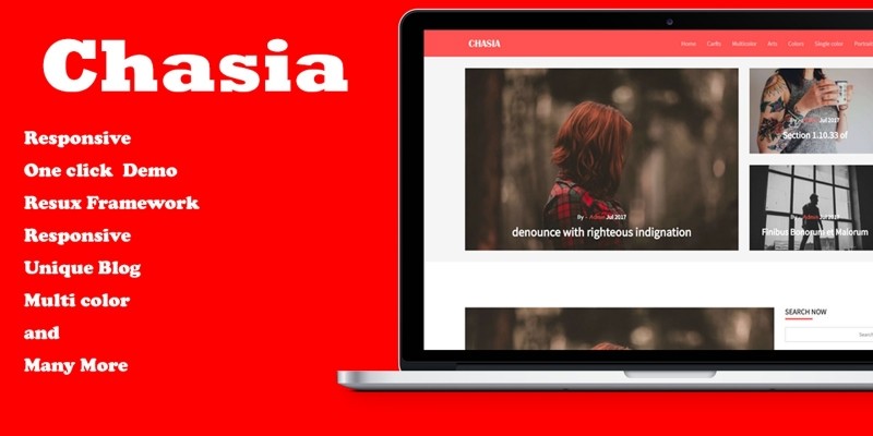 Chasia - Classic WordPress Blog Theme