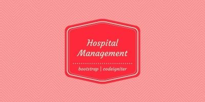 Hospital Management System - PHP Script
