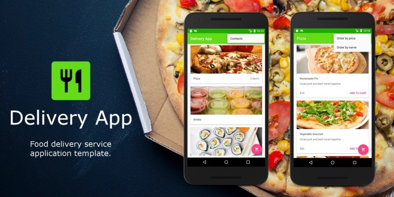 Food Delivery Restaurant App - Android Source Code by Etonomick | Codester