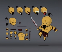 The Barbarian Game Character Sprites Screenshot 2