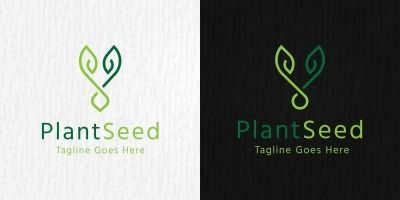 Plant Seed - Logo Template