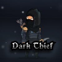 Dark Thief Game Character Sprites