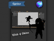 Shadow Warrior Game Character Sprites Screenshot 6