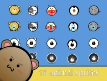 Frontside Cute Plush Animals - Game Assets Screenshot 4