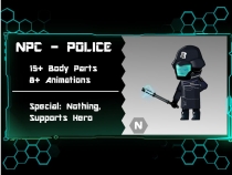 Cyberpunk Game Character Sprites Screenshot 2