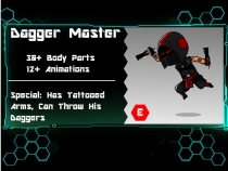 Cyberpunk Game Character Sprites Screenshot 6