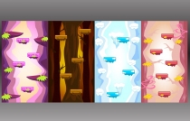 16 Jump Vertical Game Backgrounds Pack Screenshot 2