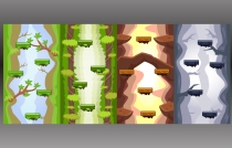 16 Jump Vertical Game Backgrounds Pack Screenshot 4