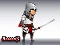 The Light Assassin Game Character Sprites  Screenshot 1