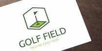 Golf Field - Logo Template Screenshot 1