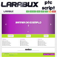 LaraBux - PTC PHP Script
