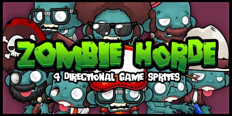 Zombie Horde - Game Sprites