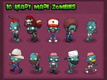 Zombie Horde - Game Sprites Screenshot 2