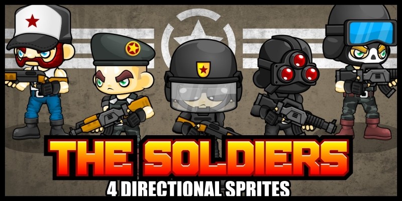 The Soldiers - Game Sprites
