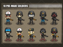 The Soldiers - Game Sprites Screenshot 2