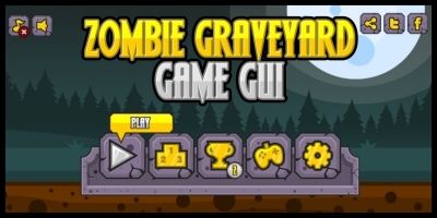 Zombie Graveyard - Game GUI