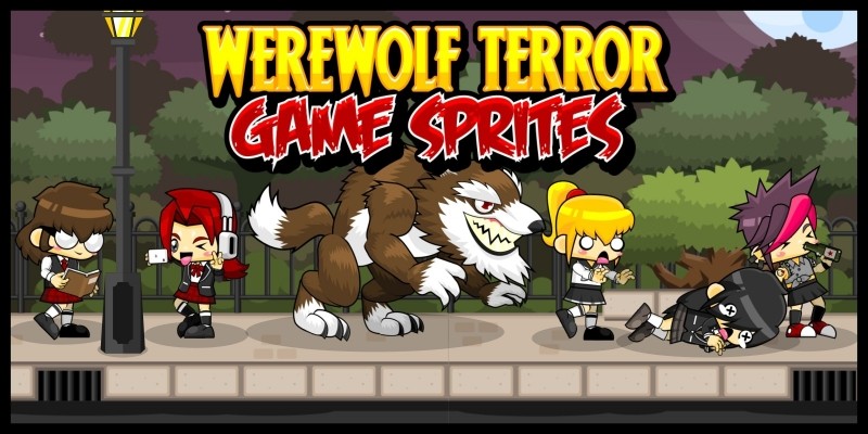 Werewolf Terror - Game Sprites