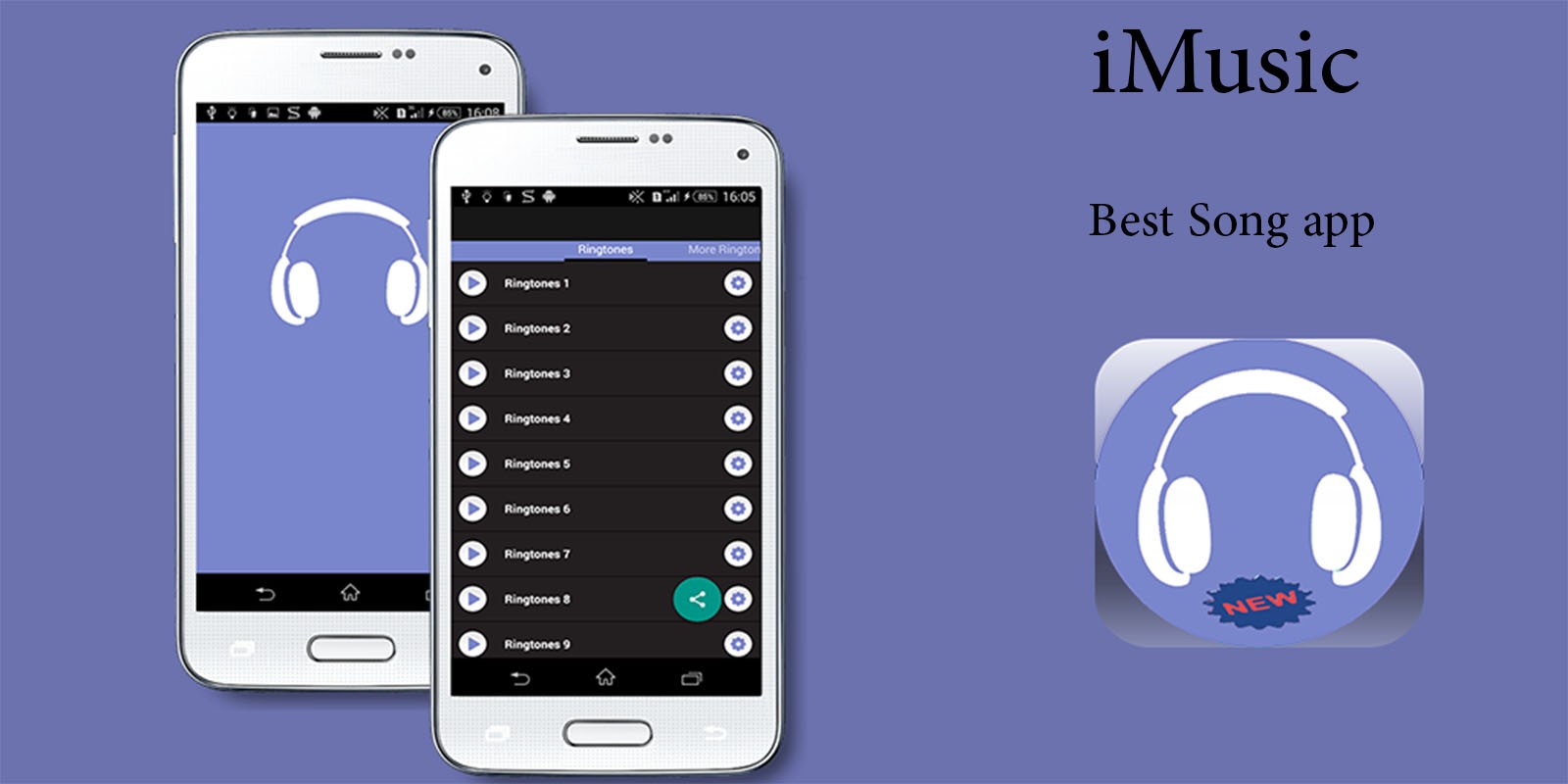 iMusic Ringtone Android Source Code by Openworld Codester