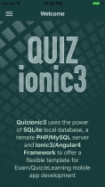 Quizionic 3 - Full Quiz App Template For Ionic 3 Screenshot 1