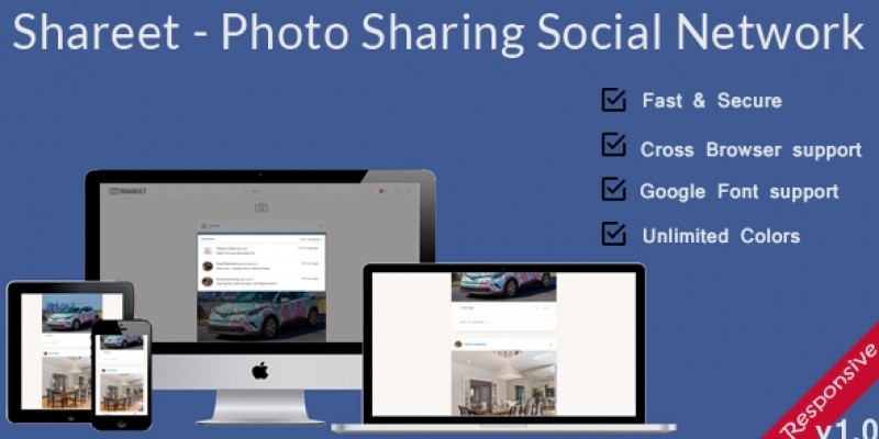 Shareet - Photo Sharing Social Network