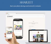 Shareet - Photo Sharing Social Network Screenshot 1