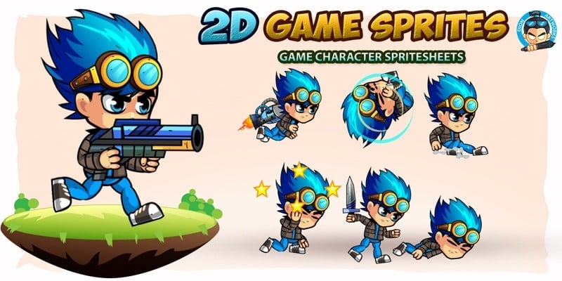 2D Game Character Sprites 9