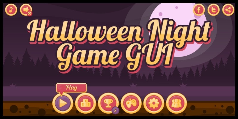 Halloween Night - Game GUI