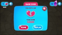 Colorful Bubble Game GUI Screenshot 1