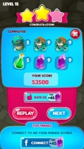 Colorful Bubble Game GUI Screenshot 2
