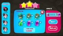 Colorful Bubble Game GUI Screenshot 4