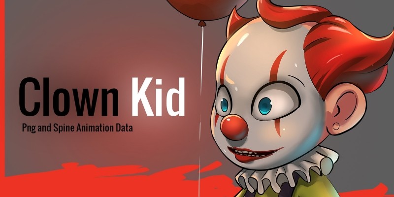 Clown Kid 2D