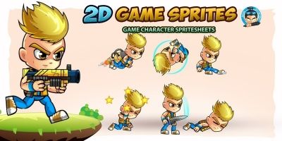 2D Game Character Sprites 10