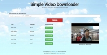Youtube And Vimeo Video Downloader PHP Script Screenshot 2