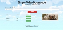 Youtube And Vimeo Video Downloader PHP Script Screenshot 3