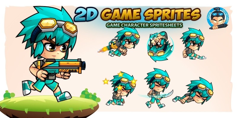 2D Game Character Sprites 14