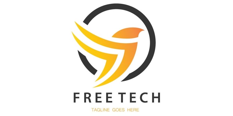 Free Tech - Logo Template