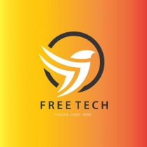 Free Tech - Logo Template Screenshot 2