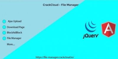Advanced File Manager And Uploader