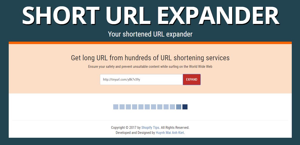 Short URL Expander PHP Script by Huynhmaianhkiet | Codester