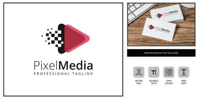 Pixel Media - Logo Template