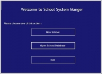 School System Manager Screenshot 1